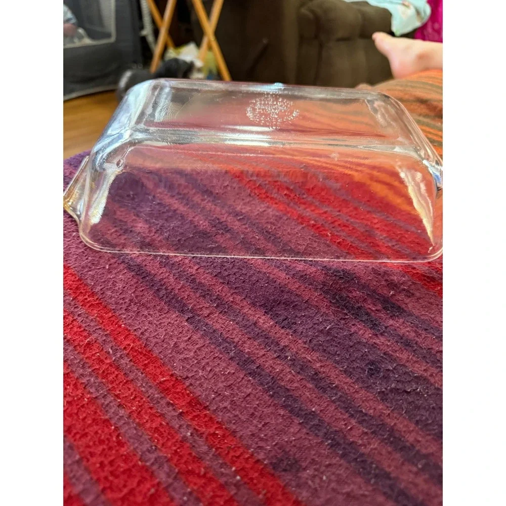 Anchor Hocking Fire King Glass Rectangular Baking‎ Dish Clear Ovenware